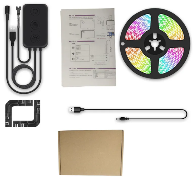 XENTARA BackGlow Strip — RGB Monitor Bias Lighting, App-Controlled