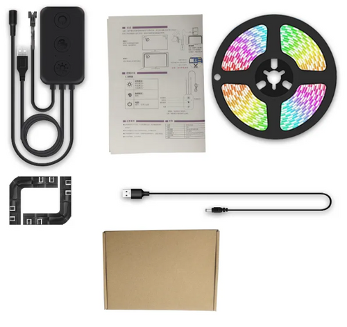 XENTARA BackGlow Strip — RGB Monitor Bias Lighting, App-Controlled