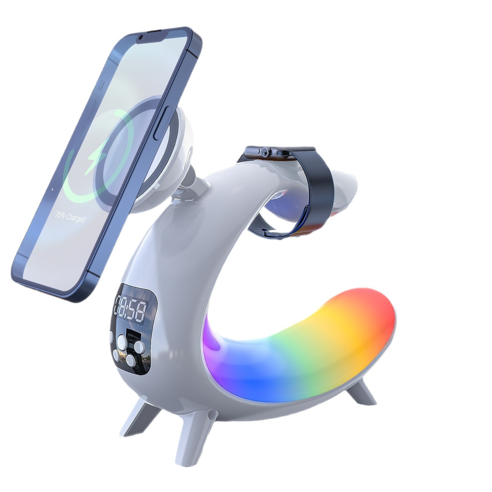 Liuyi Multi-Function Wireless Charging Bedside Lamp